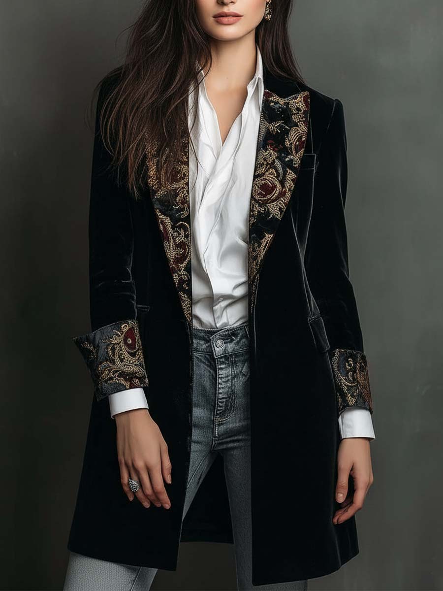 Blazer barroco Léontine