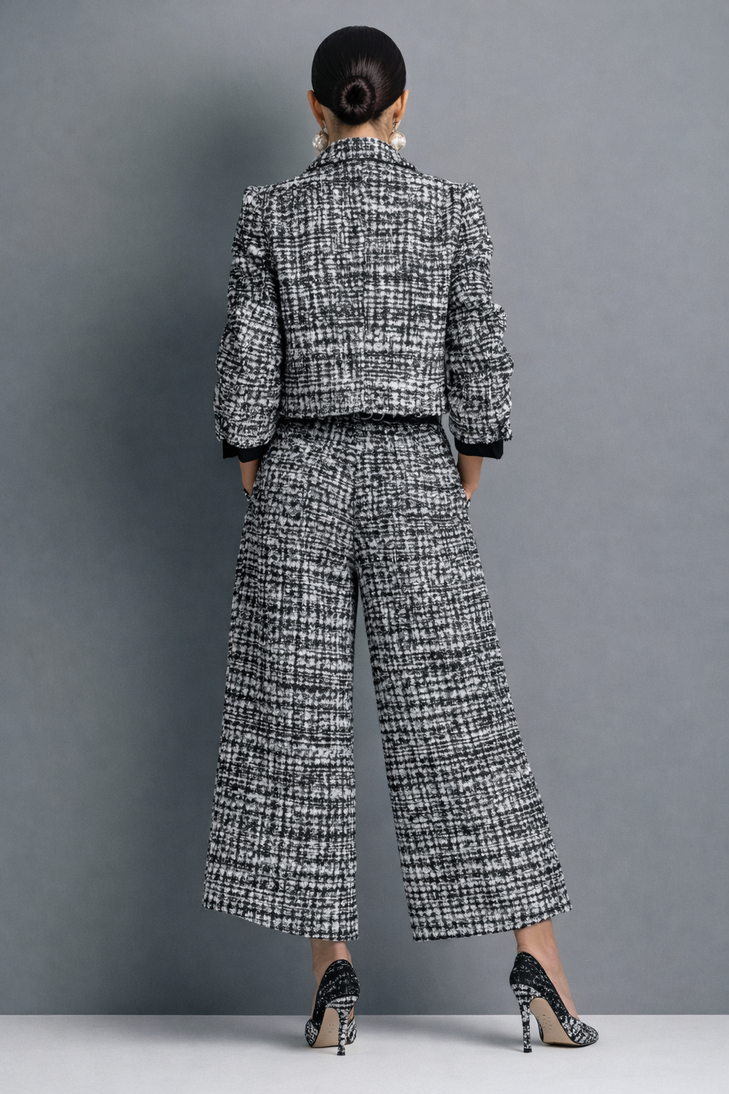 Conjunto de tweed Irene