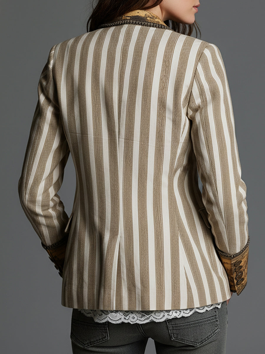 Blazer de rayas Suzanne