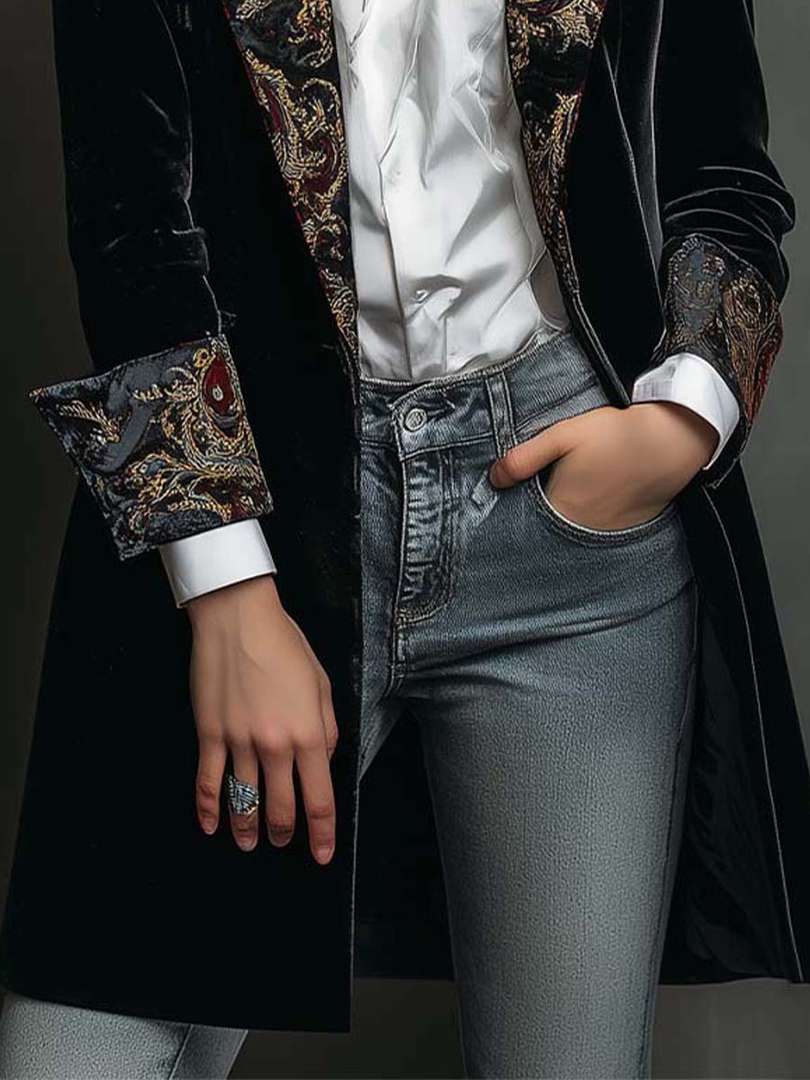 Blazer barroco Léontine