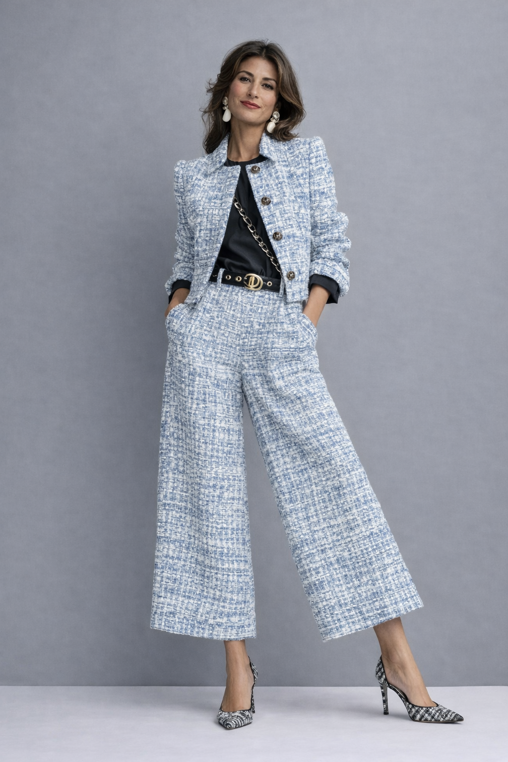 Conjunto de tweed Irene