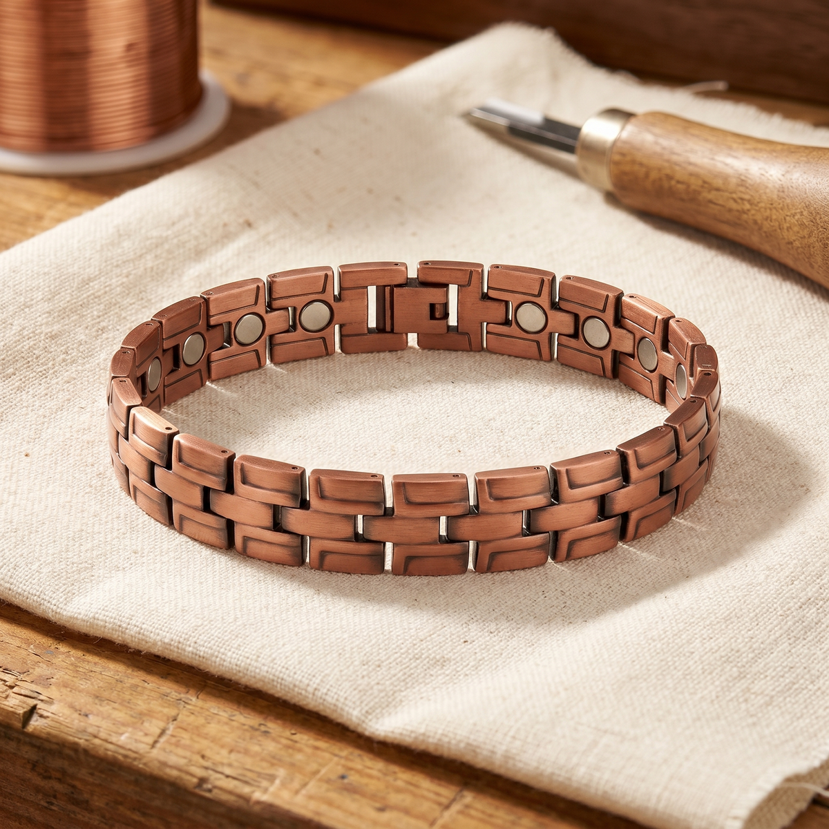 Pulsera de cobre para hombre